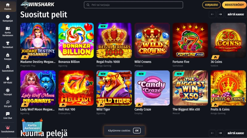 Winshark Games