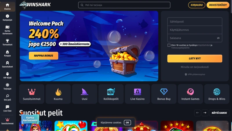 Winshark Homepage